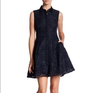 Rachel Roy laser cut shirt dress size 12